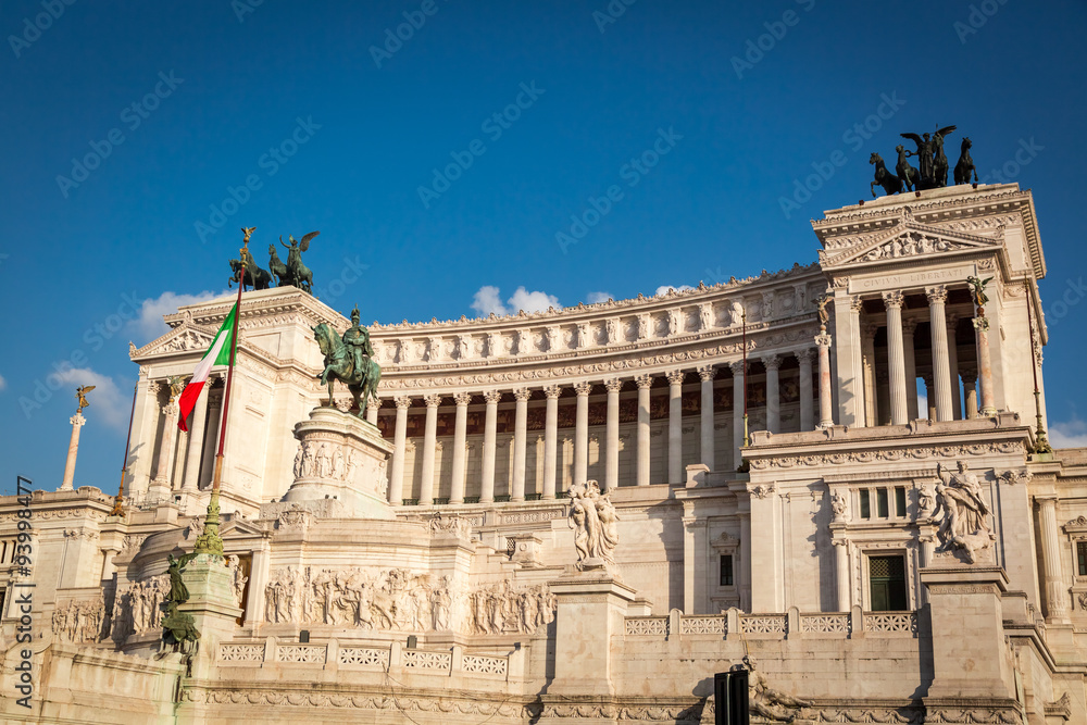 Beautiful Vittorio Emanuele II in Rome, Italy