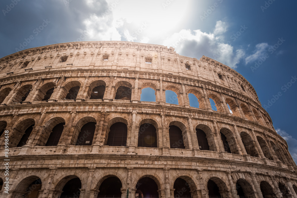 Beautiful Colosseum in Rome