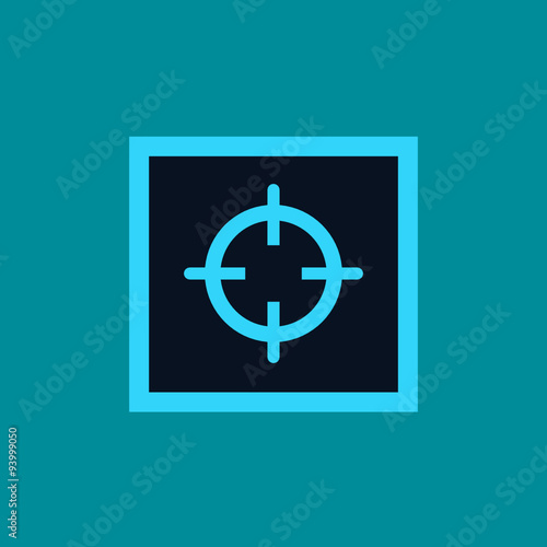 Modern Flat App Button
