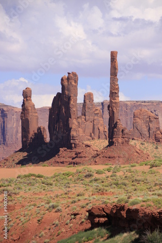 totem pole à Monument valley