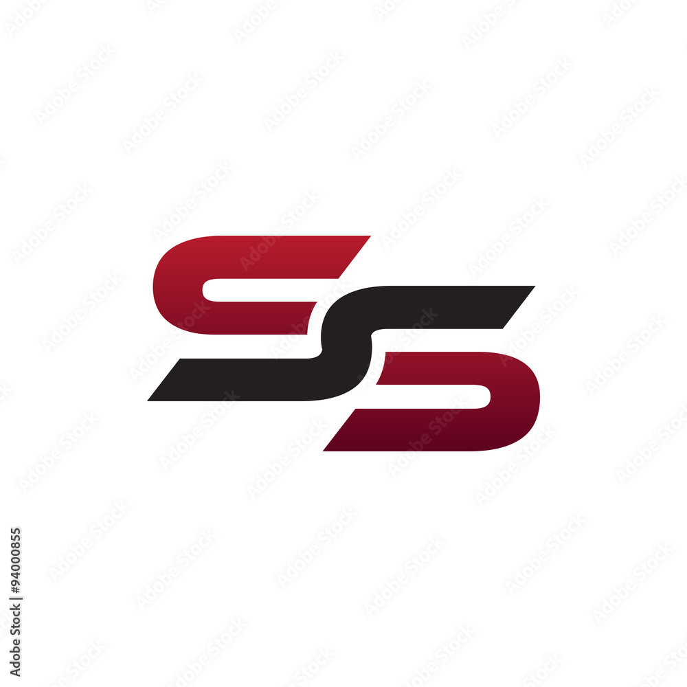 Modern Initial Logo SS Modern Initial Logo SS