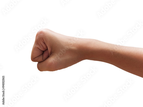 Hand Showing Punch Symbol