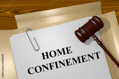 Home Confinement concept