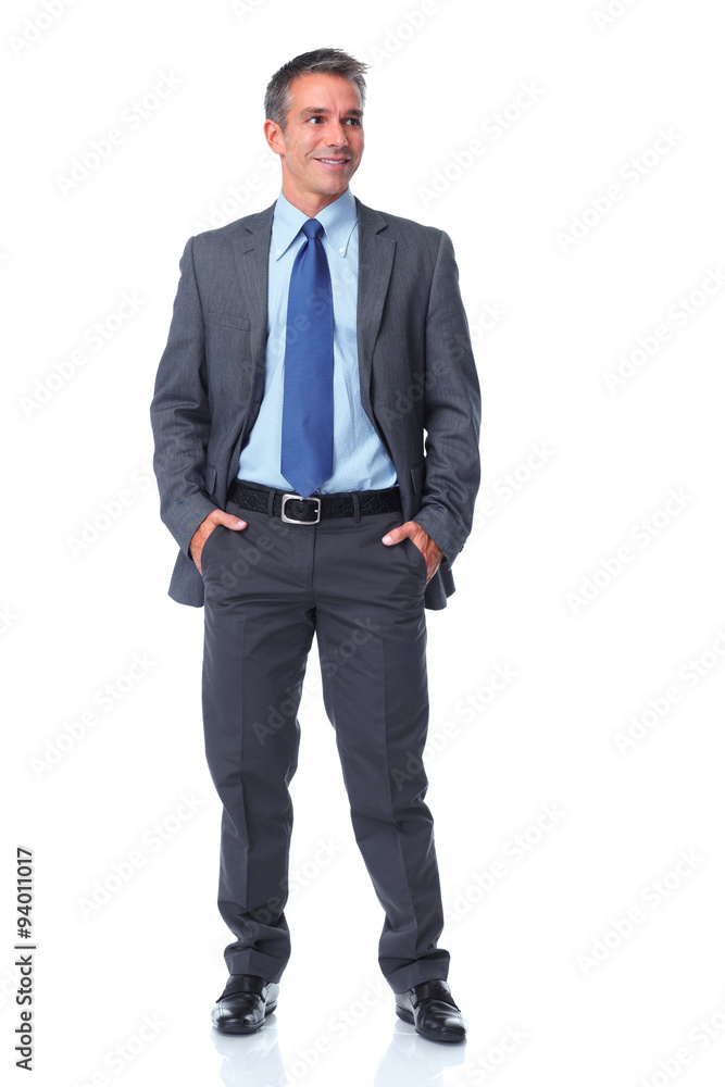 Handsome businessman. Handsome businessman.