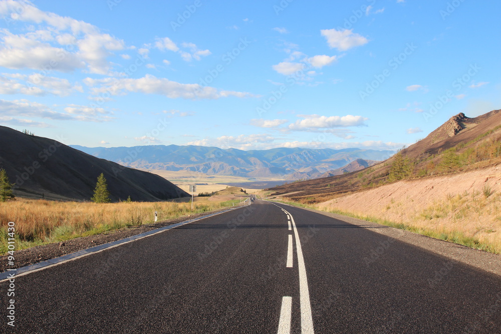 Fototapeta premium Дорога в Тыву