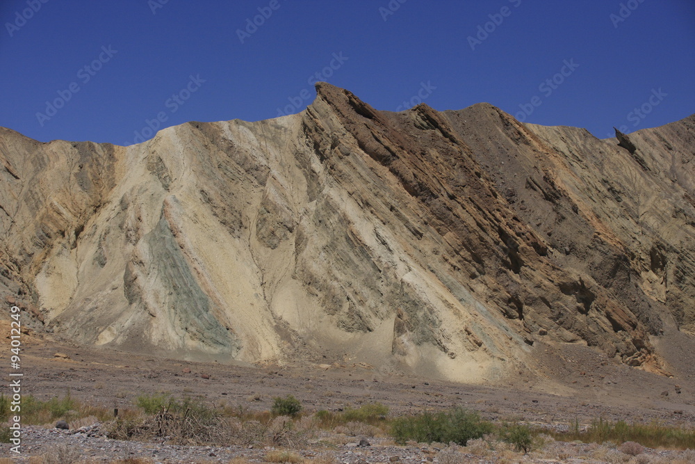 les dunes au Zabriskie point