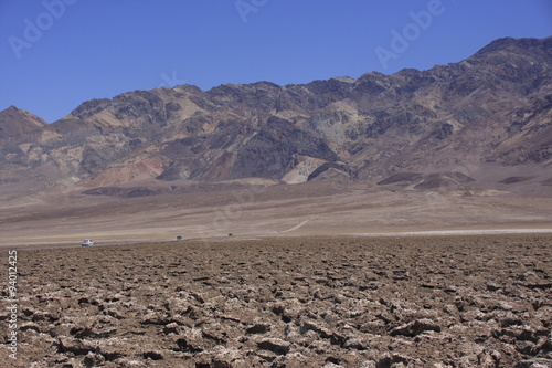 sécheresse dans la vallée de la mort
