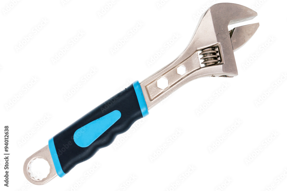 Large adjustable wrench Large adjustable wrench