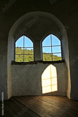 Die Fenster des Elberberger Türmchens