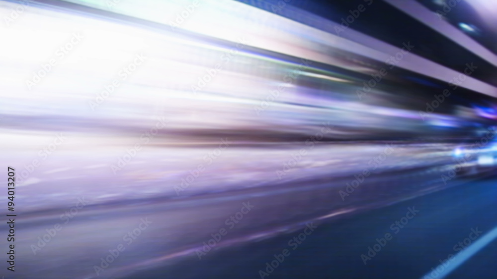 Road Rage 1002: Night lights streak as we travel down a city street (Loop). Road Rage 1002: Night lights streak as we travel down a city street (Loop).