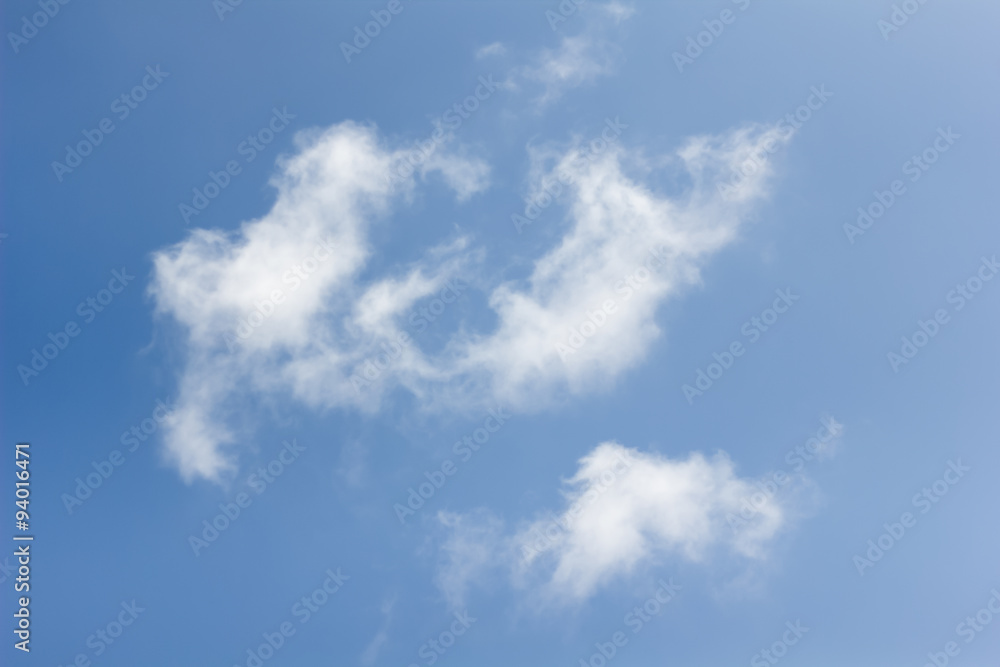 Cloud in blue sky Cloud in blue sky