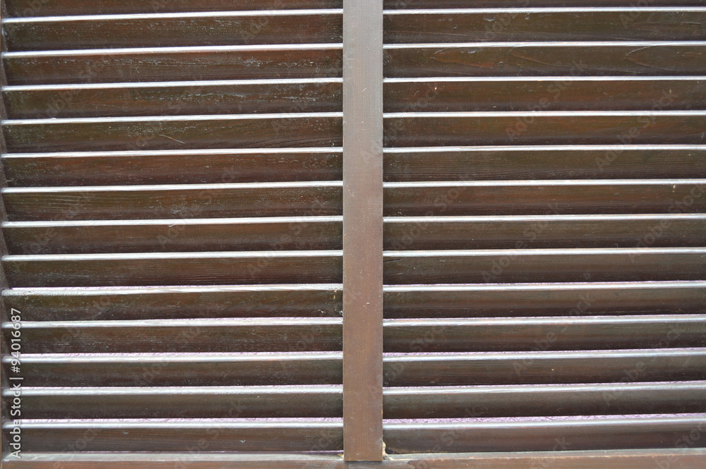 Obraz premium Closed Shutters,Security Shutter