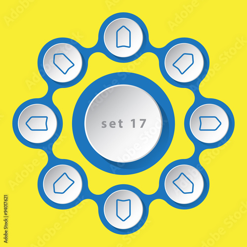 icons with arrows in eight directions