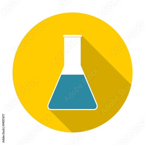 Glassware icon with long shadow