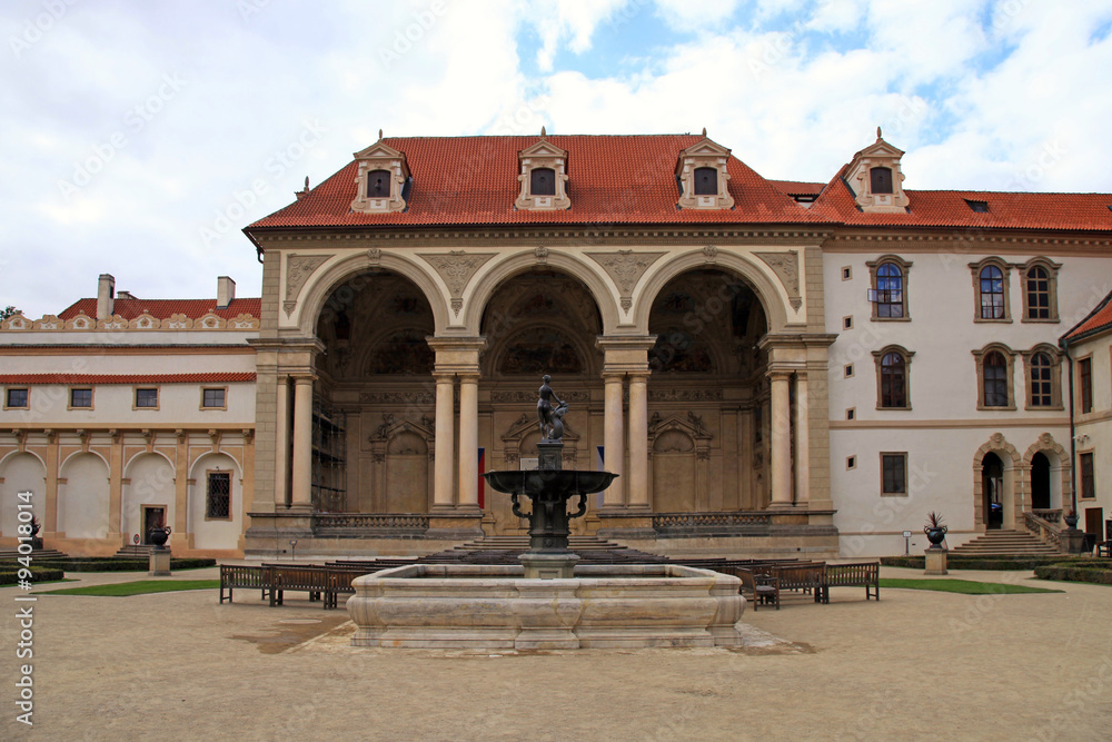 Czech Senate in Waldstein Garden, Prague, Czech Republic.