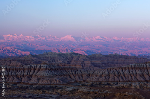 Earth Forest Geopark in Ngari, Tibet photo