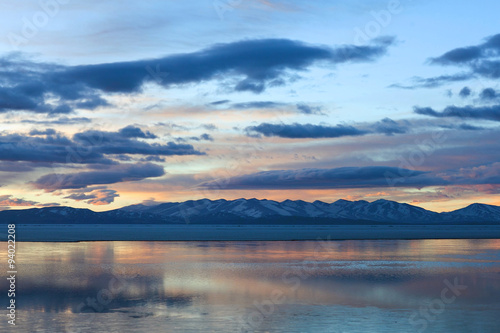  Lake Manasarovar in Western Tibet, China