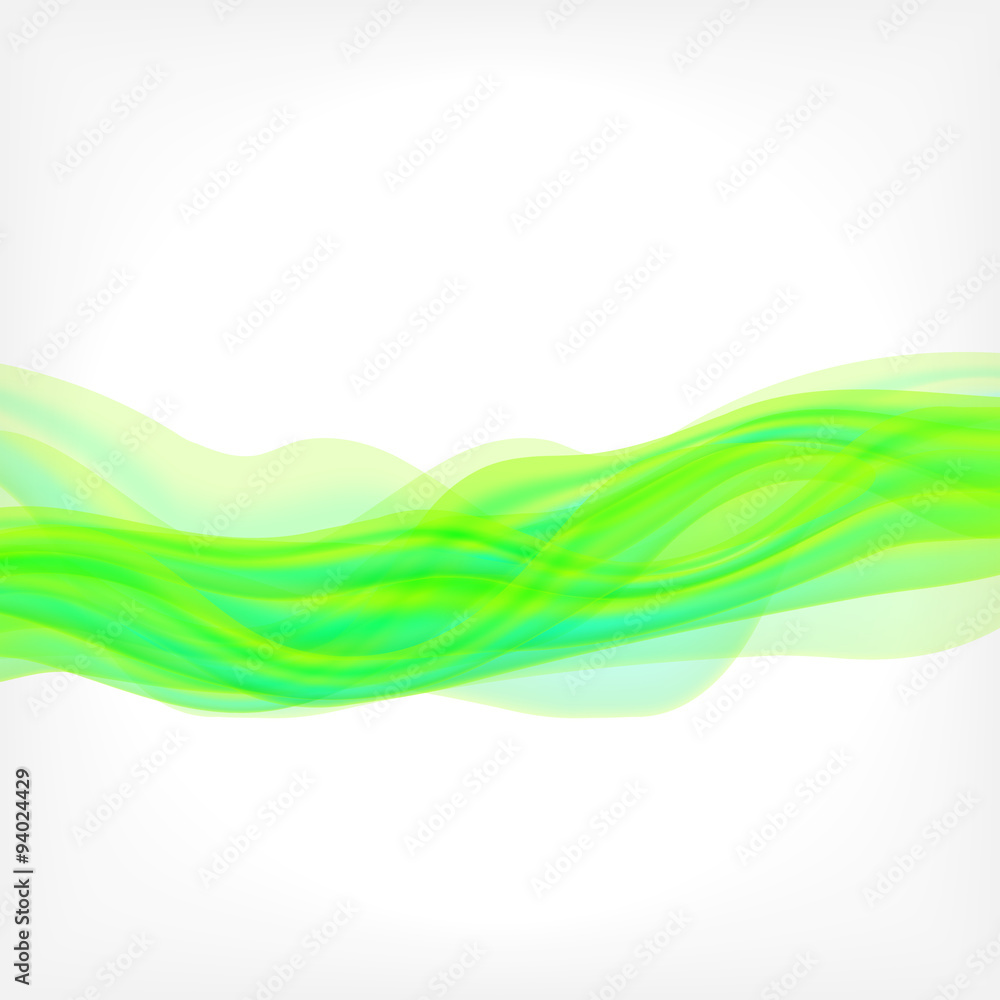 Fototapeta premium Abstract Wave Vector Background