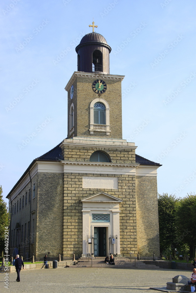 Fototapeta premium Die Husumer Marienkirche