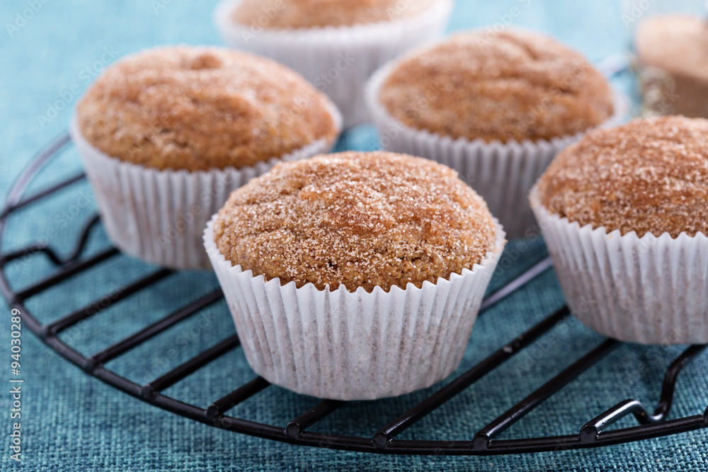 Apple sauce muffins with spices Apple sauce muffins with spices