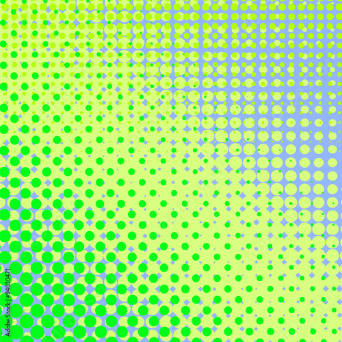  Halftone Textures. Dotted Background.