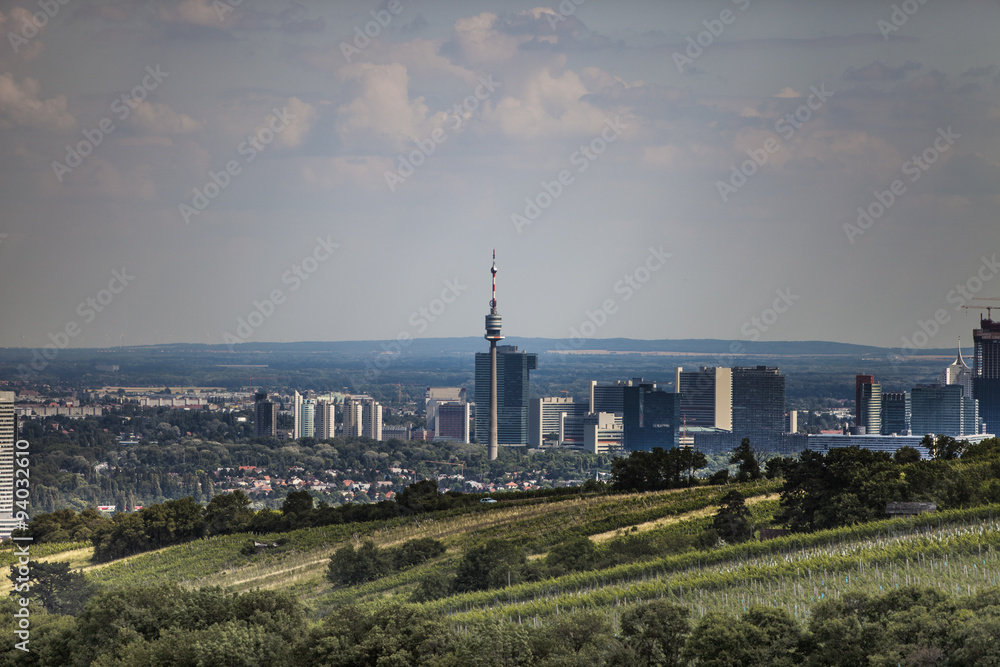Wiedeń - widok z Kahlenberg