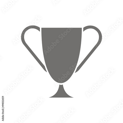 Icono de un trofeo. Victoria deportiva. Copa de ganador