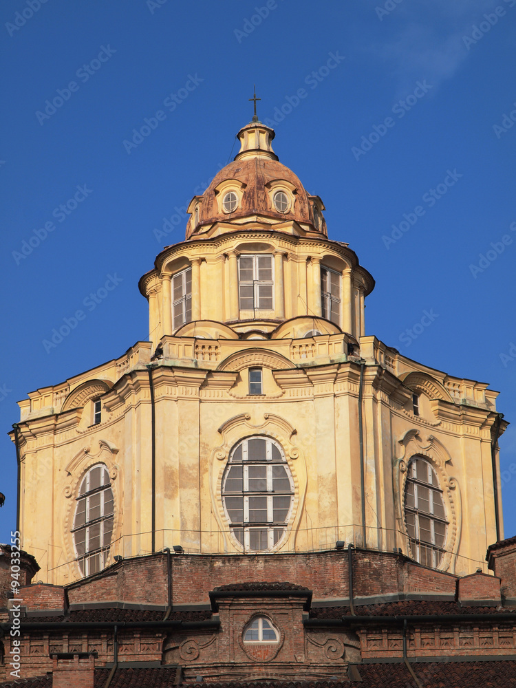 Real Chiesa di San Lorenzo in Turin, Italy.