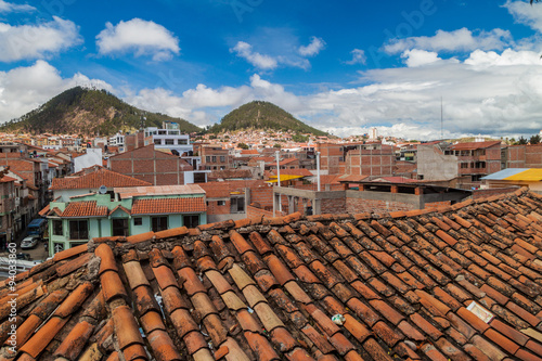 Roofs of Sucre, capital of Bolivia