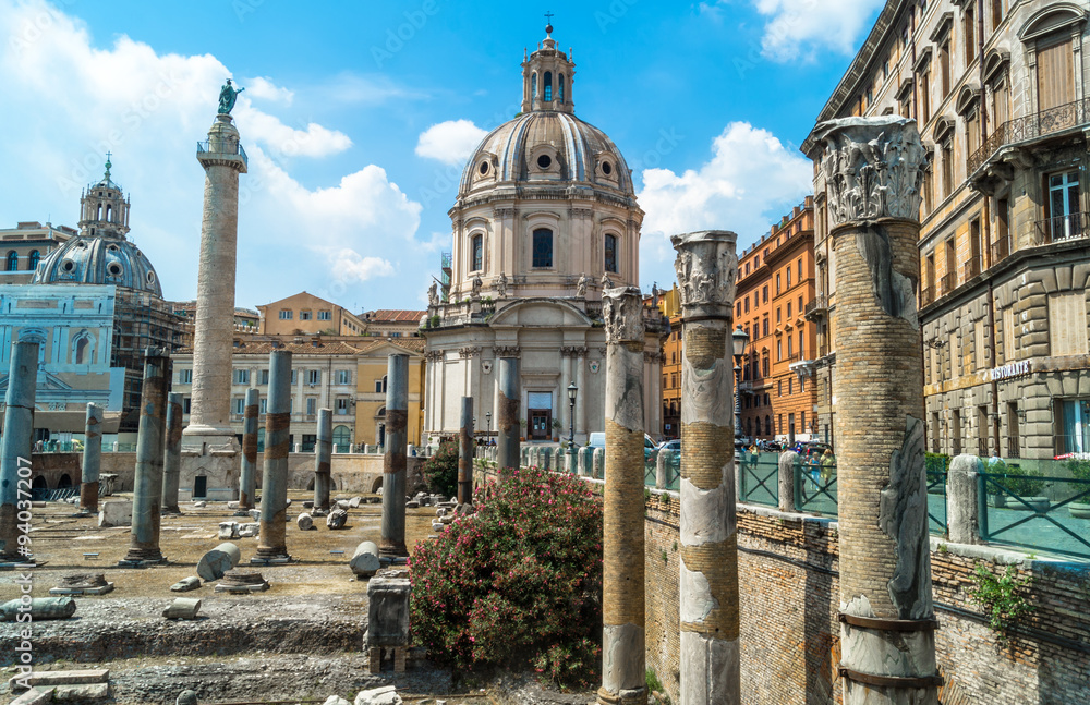 Ancient Ruins of Rome - Imperial Forum