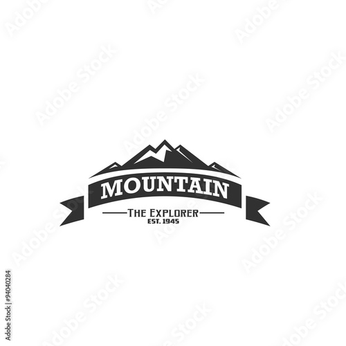 Mountain Vector Template