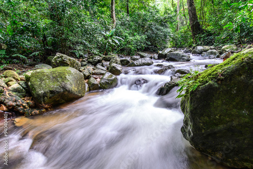 Krok E Dok waterfall in national park, Saraburi Thailand.