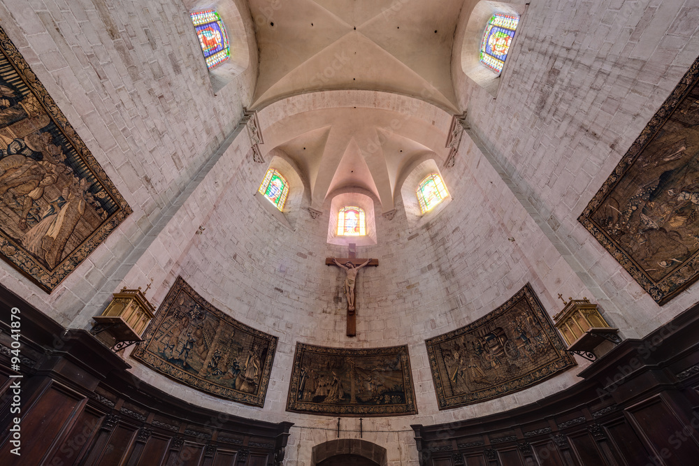 Obraz premium Saint Amans church in Rodez, France