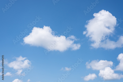the beautiful blue sky background with clouds