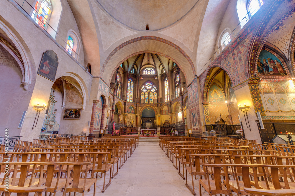 Saint Etienne Catholic in Cahors, France
