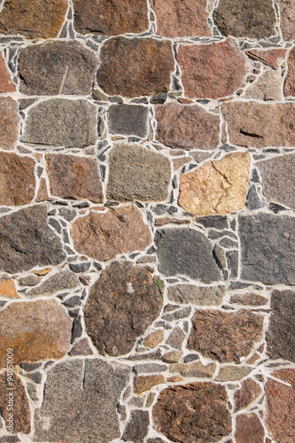 Old granite wall