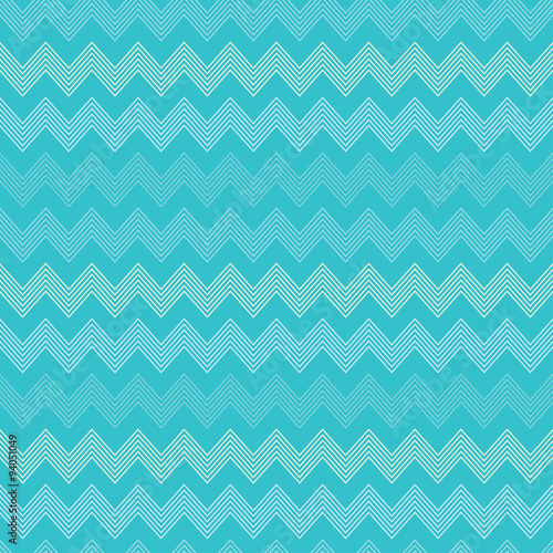 Seamless decorative vector background with zigzag lines