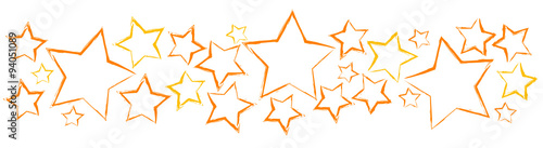 Banner mit Sternen Weihnachten