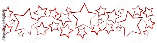 Banner mit Sternen Weihnachten