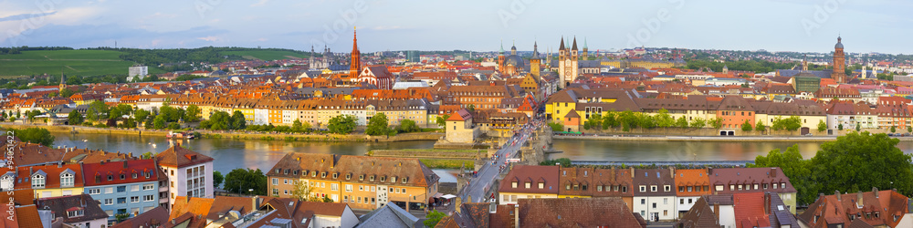 Panorama of Wurzburg