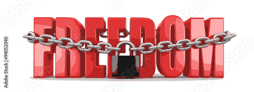 Freedom and lock 