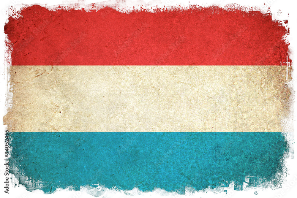 Luxembourg grunge flag Luxembourg grunge flag