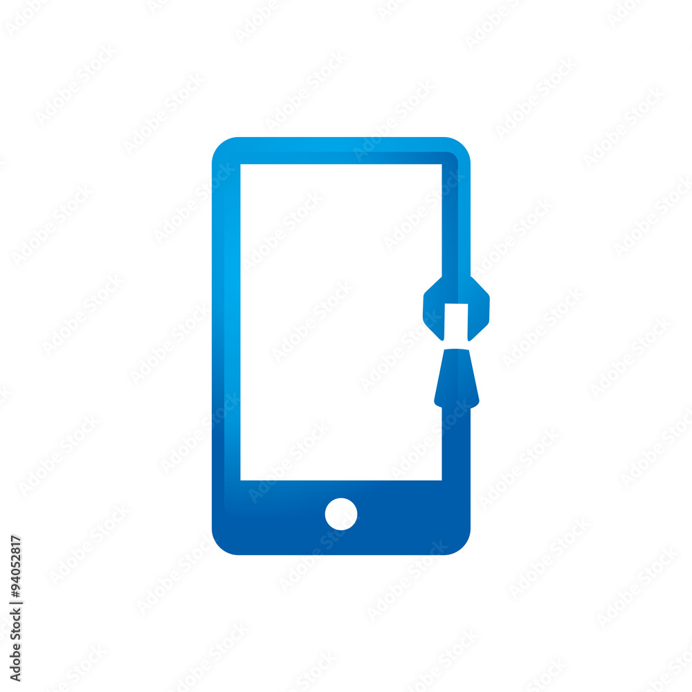 Mobile devices service and repair logo Mobile devices service and repair logo