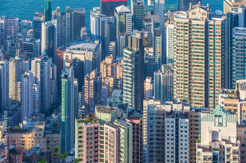 Middle class residential building in Hong Kong © Earnest Tse