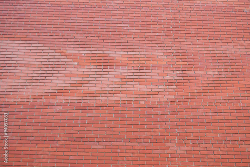 background of Red Brick wall for texture