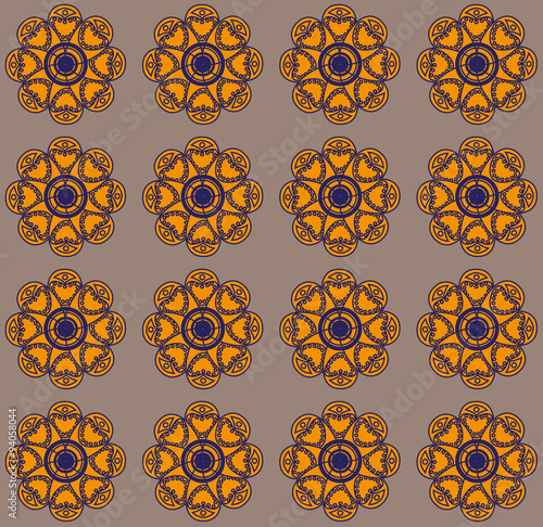 Seamless floral pattern.