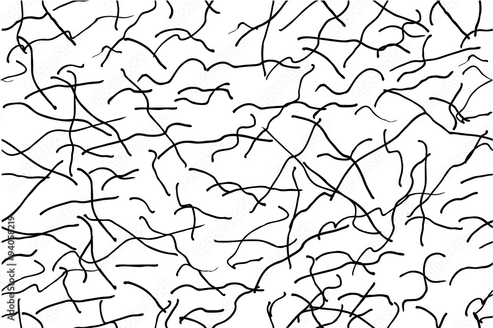 Obraz premium Background - black Lines at white background