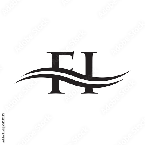 initial letter logo