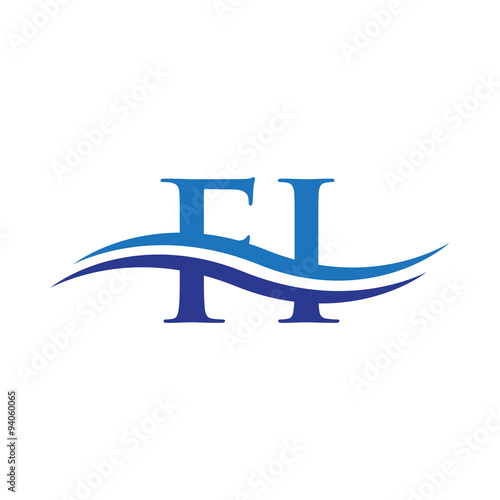 initial letter logo