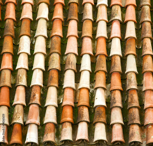 old moroccan  tile roof in the old city © lkpro
